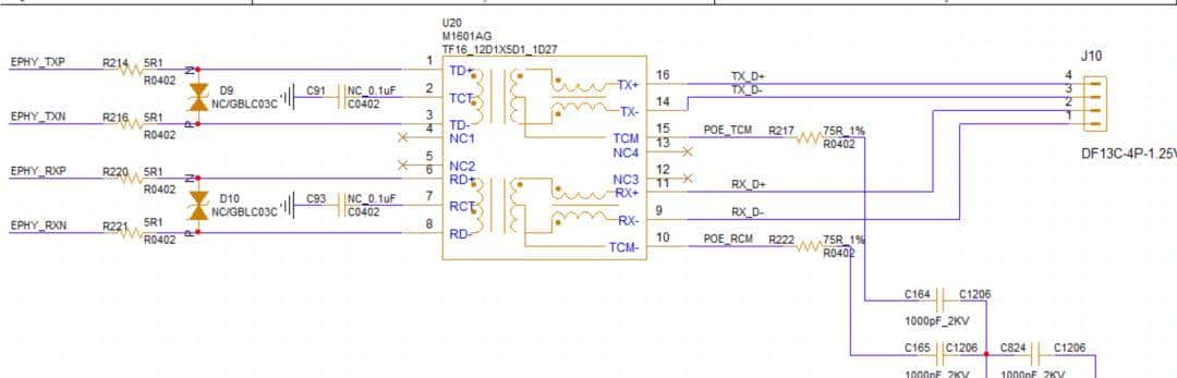 网口为什么需要有一个变压器