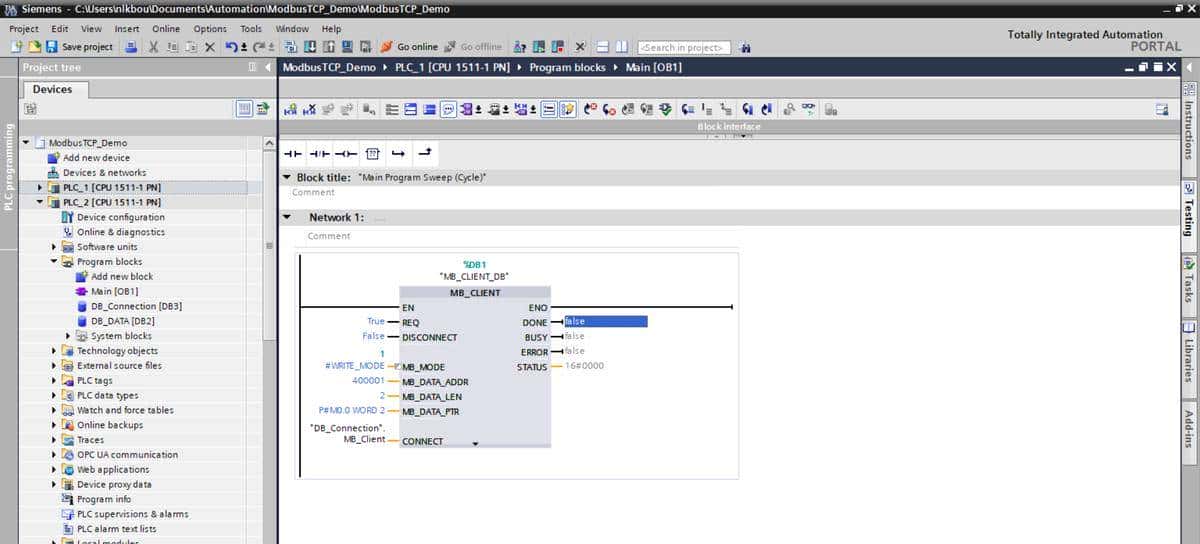分分钟教会你PLC 与 Modbus/TCP 通信，赶紧收藏！