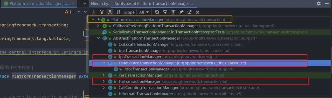 Spring事务的介绍,以及基于注解@Transactional的声明式事务