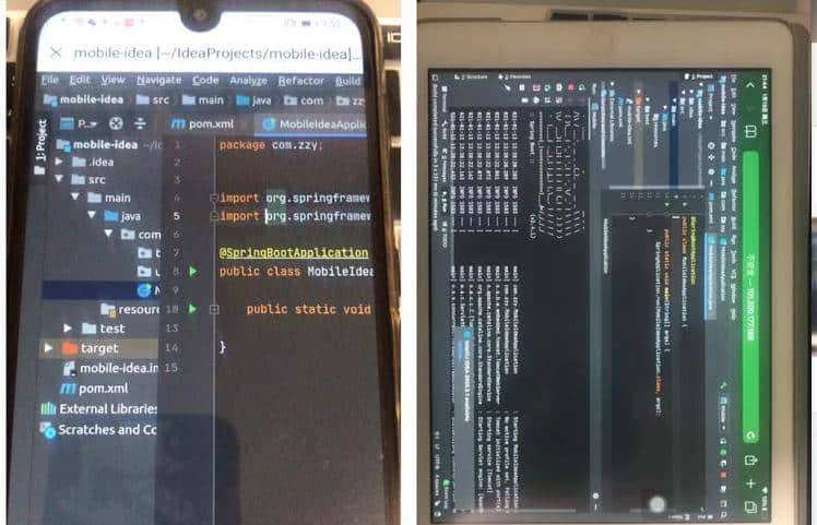 我在iPad上装了个IDEA，撸了个SpringBoot项目