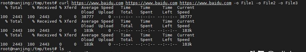 在Linux中,如何将 cURL 输出保存到文件?