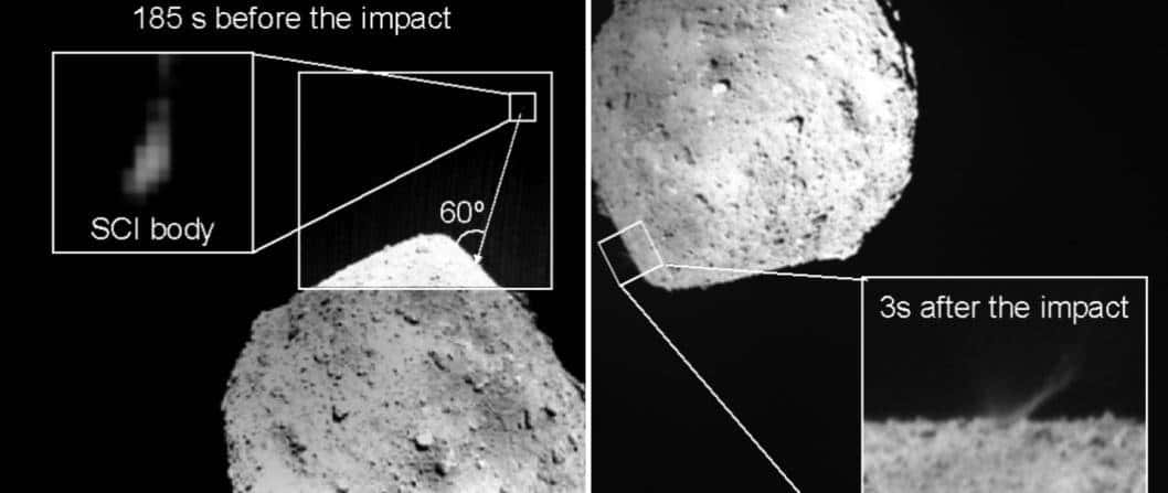 被隼鸟二号砸出直径17米大坑的"龙宫"，表面只有900万岁