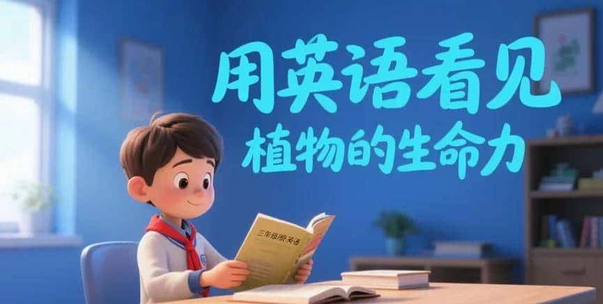 人教PEP三上英语 Unit4 通关：用英语聊 “植物朋友”