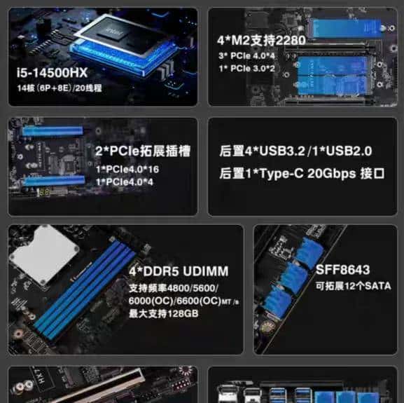 推荐一个全能NAS主板，一板带你实现硬盘自由。