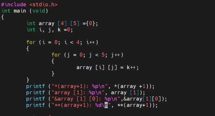 2025-09-09指针和二维数组