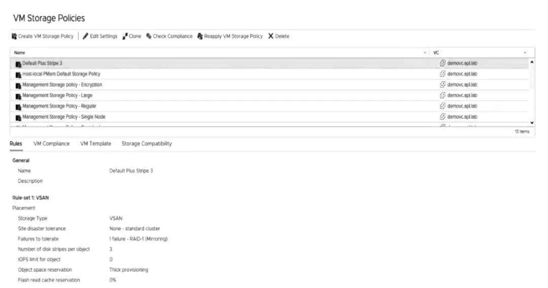 基于 NVMe 命名空间的 VMware vSAN 性能优化