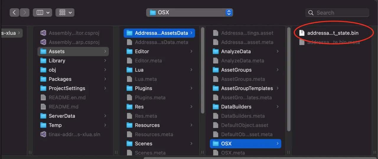 Unity Addressables热更资源