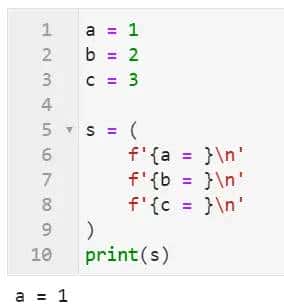 99%的Python用户都不知道的f-string隐秘技巧