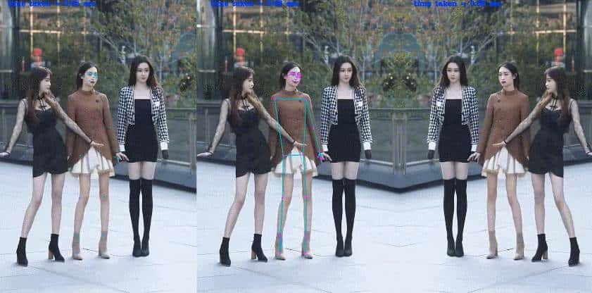 YOLOv7与MediaPipe在人体姿态估计上的对比