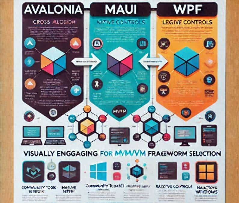 Avalonia、MAUI和WPF的MVVM框架怎么选？愁死人！