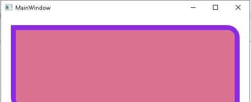 W02WPF中的Boder控件，就像我们照片的相框