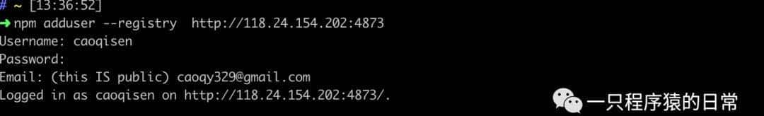 使用 Verdaccio 搭建npm私有仓库