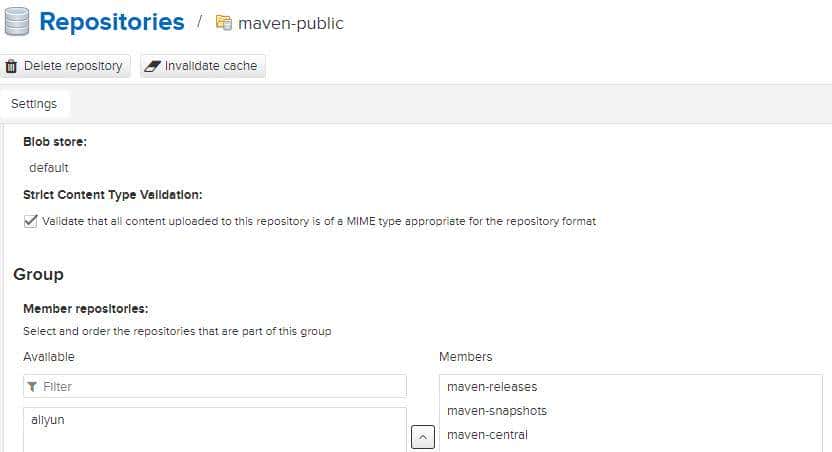 Nexus搭建maven私服