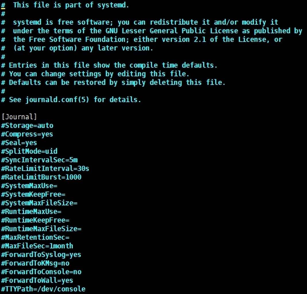 Linux系统journalctl日志管理技巧