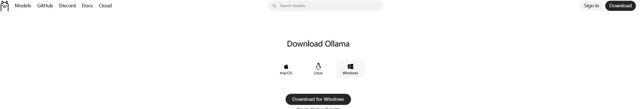 本地部署大模型(Ollama)