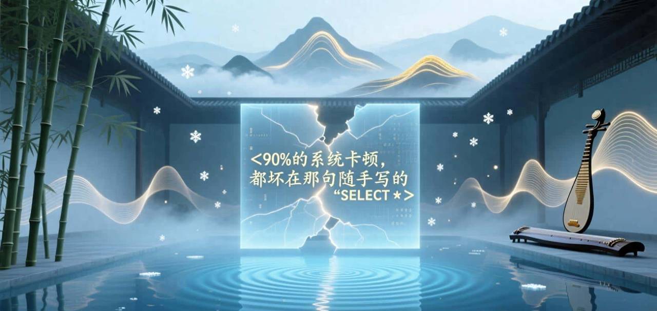 90%的系统卡顿,都坏在那句随手写的 SELECT * 里