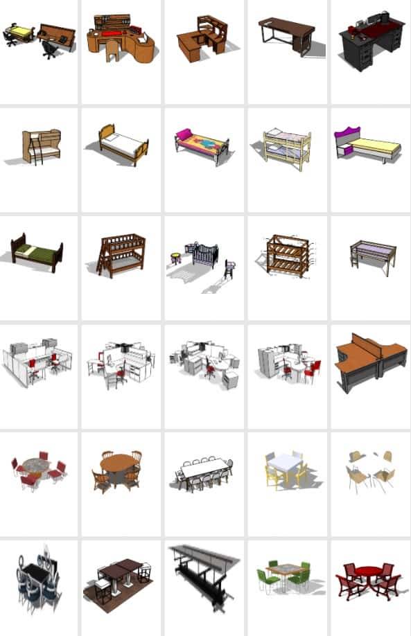 快速出图,这套SU模型实在太好用了