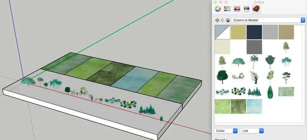 SketchUp杀疯了！10分钟搞定城市景观图纸