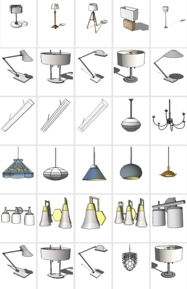 快速出图,这套SU模型实在太好用了