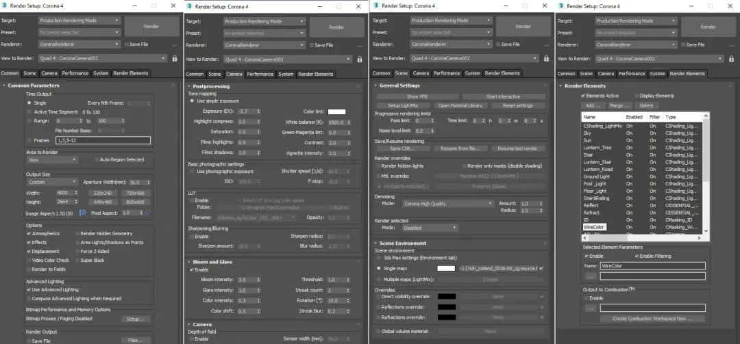 渲云教你使用3ds Max+Corona轻松绘制环海别墅全流程