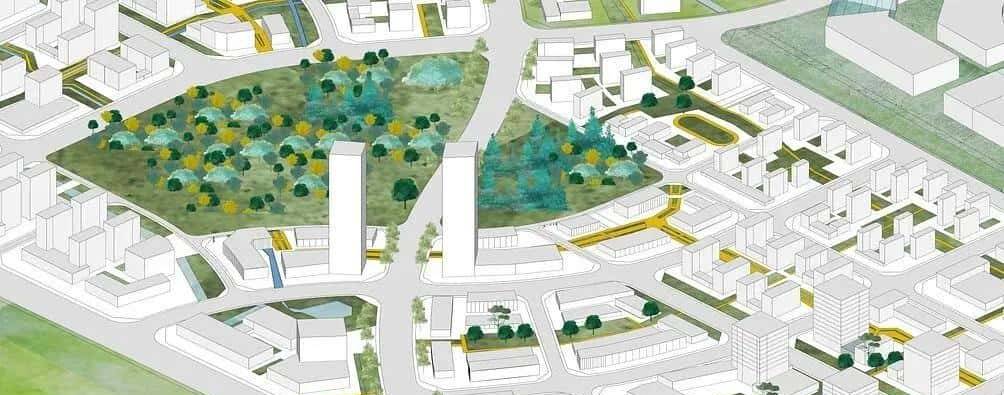 SketchUp杀疯了！10分钟搞定城市景观图纸