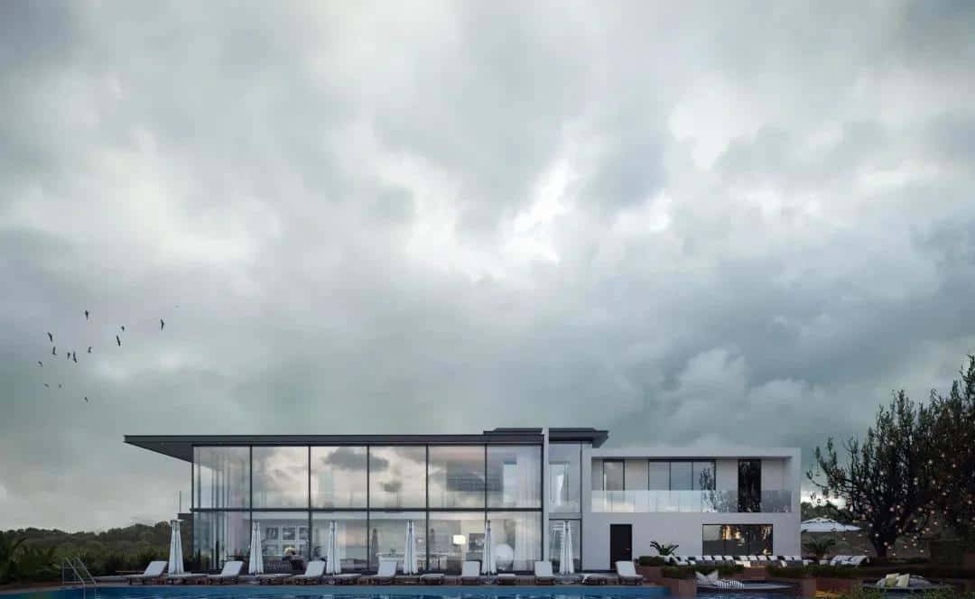 渲云教你使用3ds Max+Corona轻松绘制环海别墅全流程