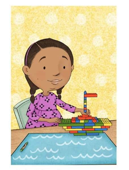 原版绘本 +听力Building with Blocks