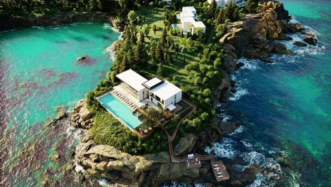 渲云教你使用3ds Max+Corona轻松绘制环海别墅全流程