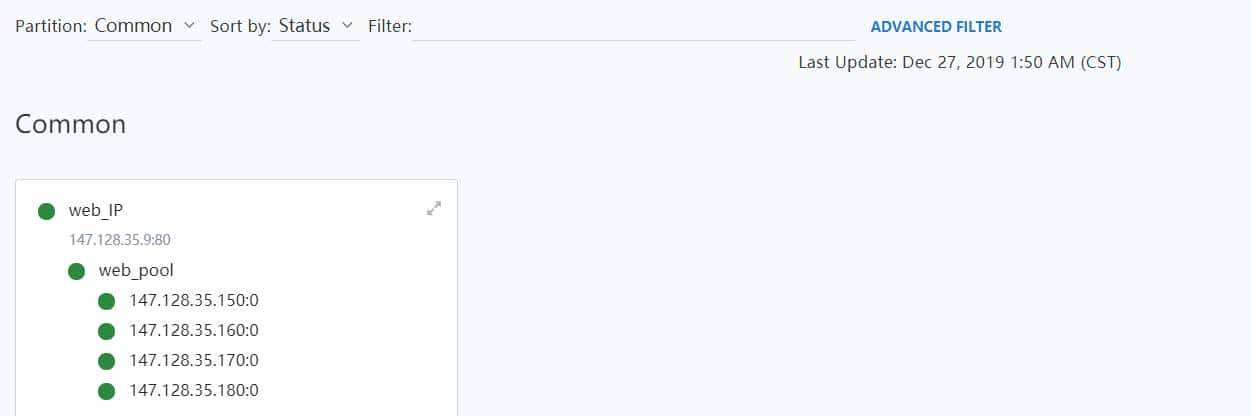 如何使用F5 BIGIP-15搭建一个基础的负载平衡功能