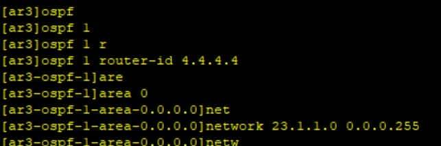 华为路由器配置RIP引入OSPF详细配置