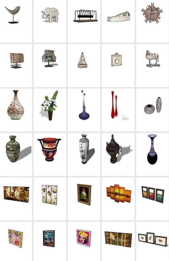 快速出图,这套SU模型实在太好用了