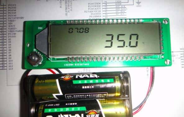 原创：DIY电子时钟+温湿度计 (MSP430F449)