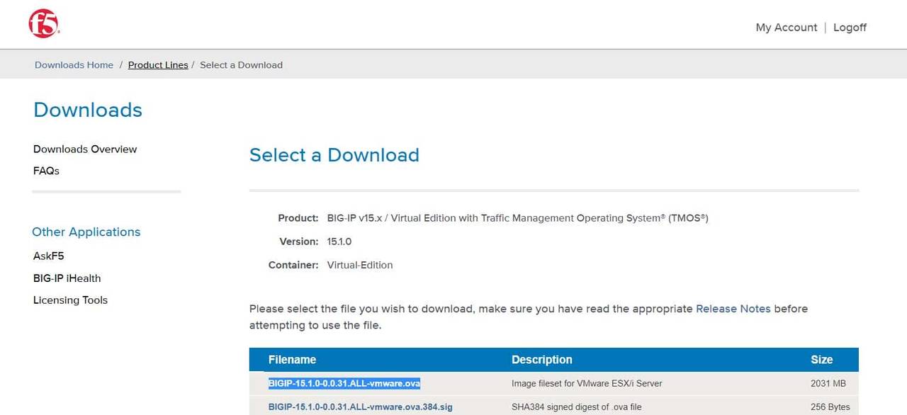 如何使用F5 BIGIP-15搭建一个基础的负载平衡功能