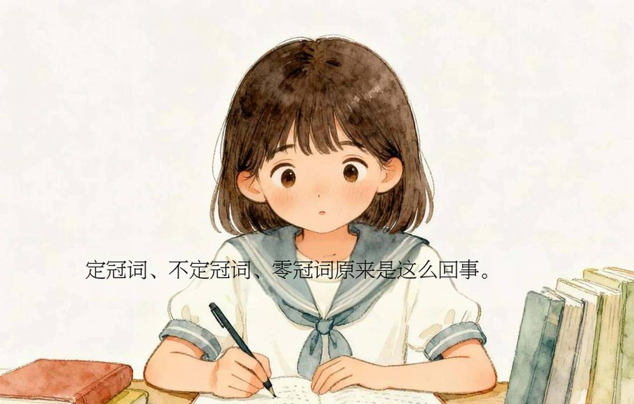 别再被冠词吓退，机农教你搞懂a/an、the和零冠词的核心用法