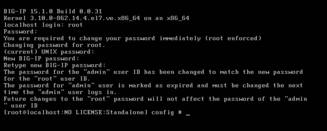 如何使用F5 BIGIP-15搭建一个基础的负载平衡功能
