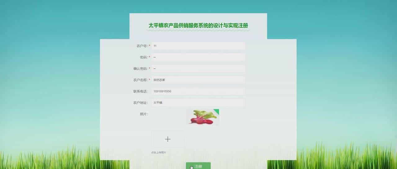 微信小程序的农产品供销服务系统的设计与实现