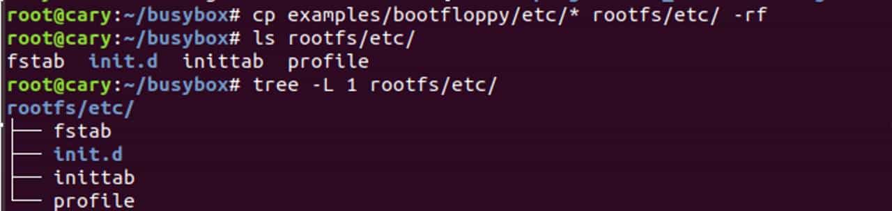 Linux文件系统制作与裁剪