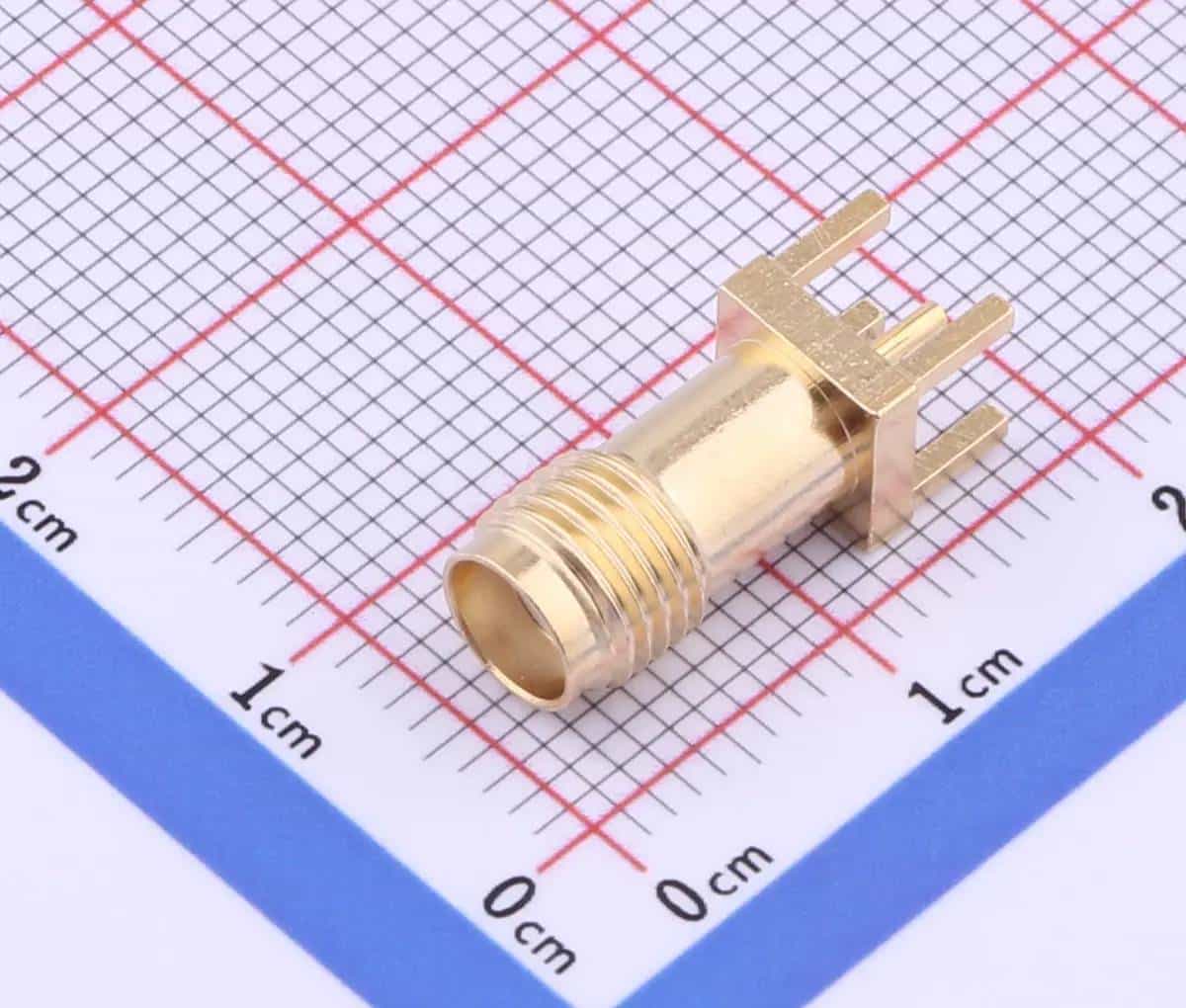 RF射频同轴连接器 > SMA板端 >KH-SMA-KE5.4 品　　牌： kinghelm(金航标) 厂家型号： KH-SMA-KE5.4 封装： - 商品毛重： 2.64克(g) 包装方式： 托盘