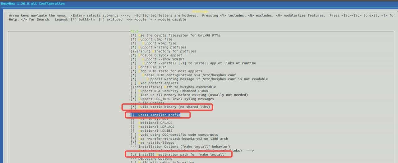 Linux文件系统制作与裁剪