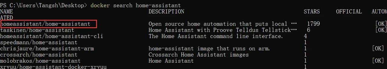 window从零搭建homeassistant