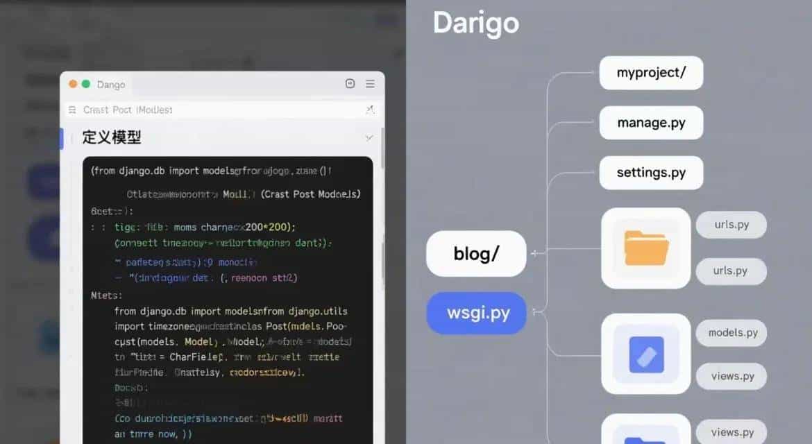 别再只学Python语法了！Django框架入门到实战，轻松做Web项目