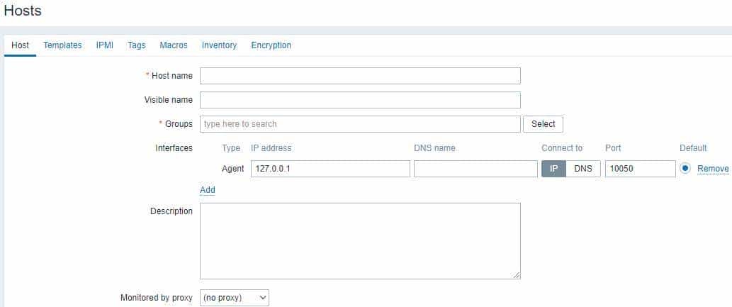 Zabbix系列—③主机组及主机配置概述(v5.2.6)