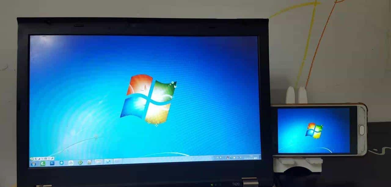 让安卓手机平板变成电脑的副屏扩展屏