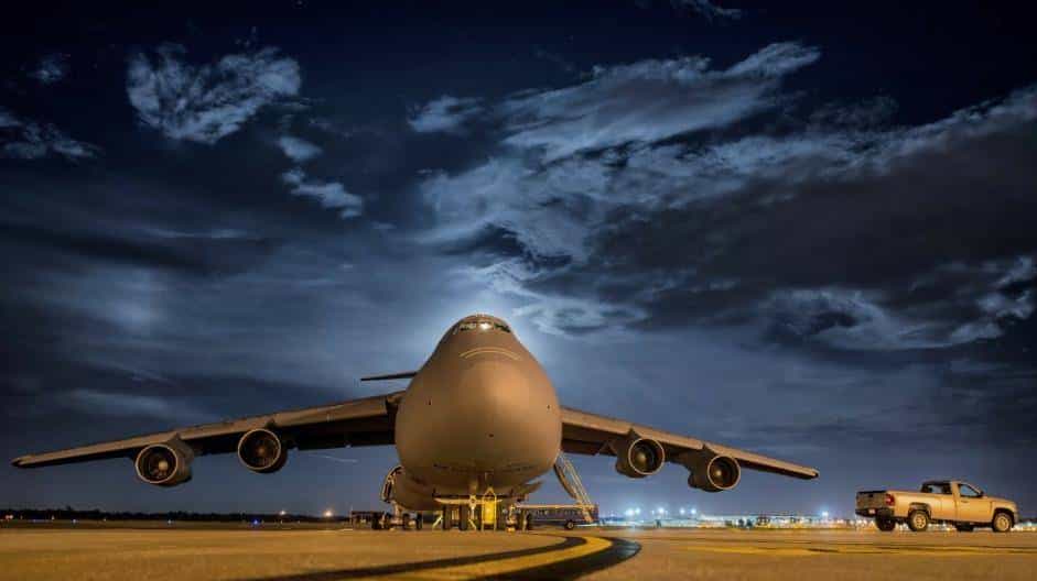 英国皇家空军的C-17“空中霸王III”运输机