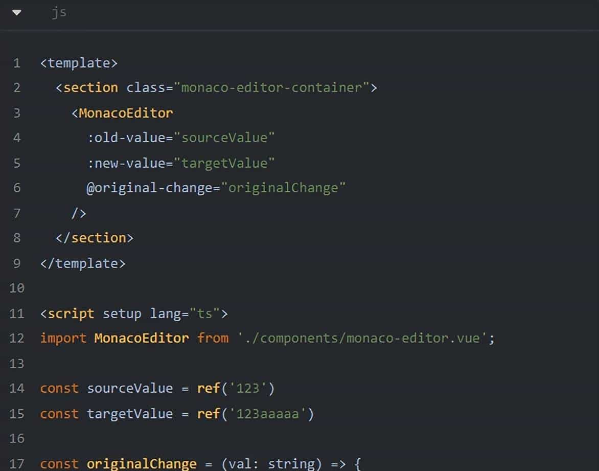 Nuxt3接入Monaco Editor编辑器，实现翻译网站比对功能