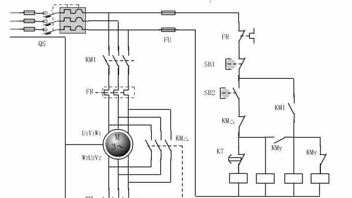 值得收藏：电动机降压启动电路图，简单、实用，还安全