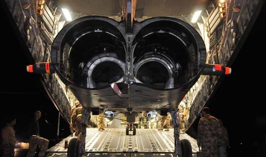 英国皇家空军的C-17“空中霸王III”运输机