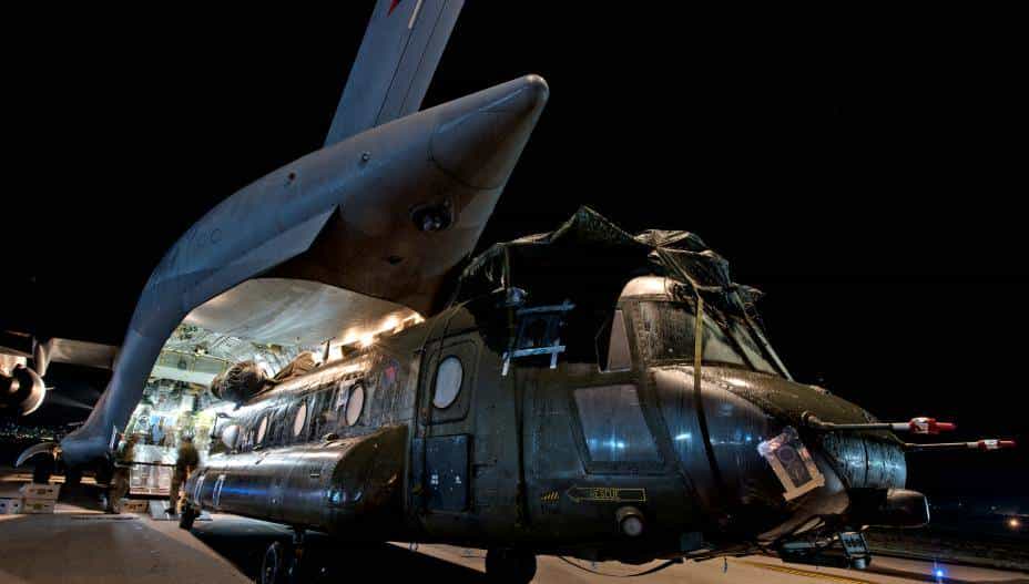 英国皇家空军的C-17“空中霸王III”运输机