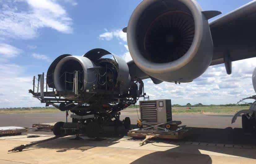 英国皇家空军的C-17“空中霸王III”运输机