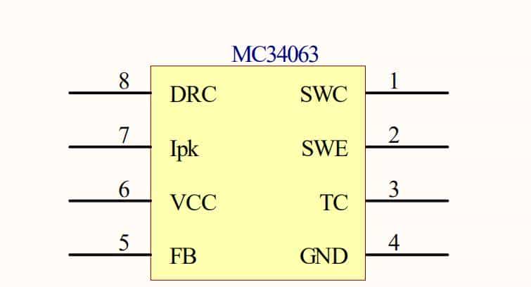 既能升压也能降压,开关电源芯片34063,其功能很适合工程师